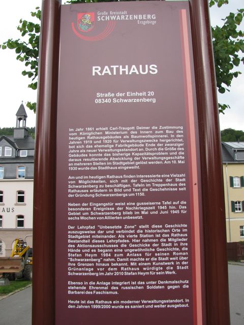 Rathaus Schwarzenberg