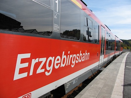 10 Jahre Erzgebirgsbahn, Oktober 2012, Schwarzenberg