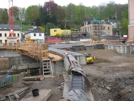 Baustelle Egermannbrücke