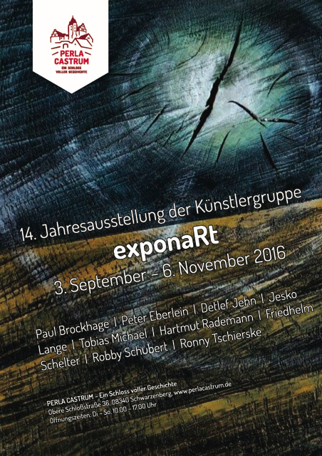 Plakat 14. Jahresausstellung exponaRt